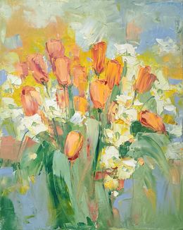 Painting, Joyaux du printemps, Milcheva Emilia