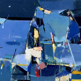 Painting, Sea night, Plamen Bonev