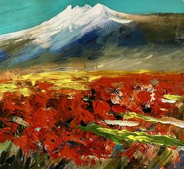 Peinture, Fields of Fire and Ice, Vahe Bagumyan