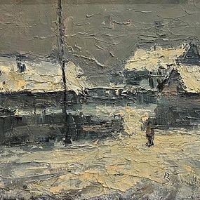 Gemälde, It poured, Volodymyr Pashchenko