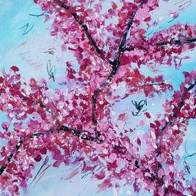 Peinture, Les fleurs du cerisier, Âme Sauvage