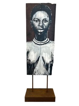 Peinture, Totem bantu - 1, Kouka