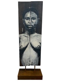 Peinture, Totem bantu - 2, Kouka