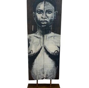 Gemälde, Totem bantu - 2, Kouka