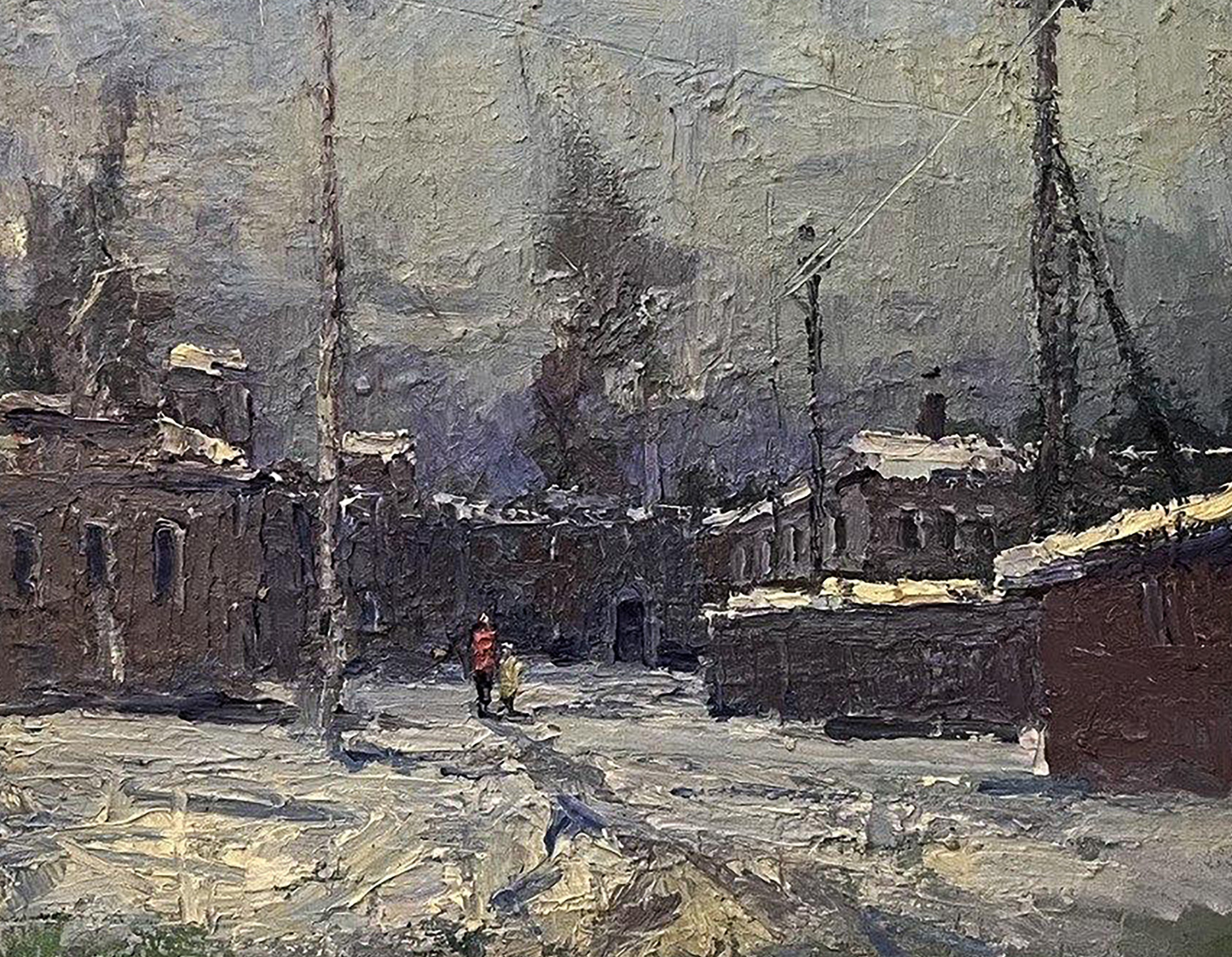 Volodymyr Pashchenko, Walking around the winter city Volodymyr Pashchenko, Walking around the winter city