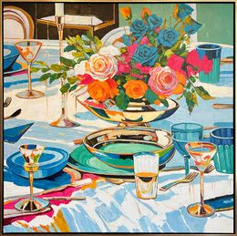 Gemälde, In the Light of good Company, Katharina Husslein