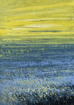 Peinture, Field at Sunrise, Tigran Mamikonyan