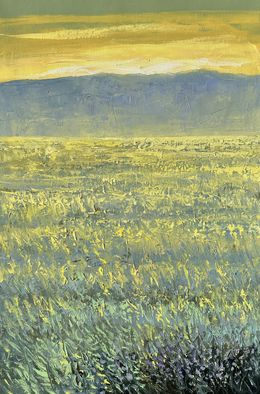 Peinture, Field at Sunrise (1), Tigran Mamikonyan