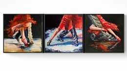 Peinture, Tango. Dance club, Schagen Vita