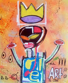 Gemälde, The King Basquiat, Spaco