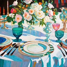 Painting, The hour love stood still, Katharina Husslein