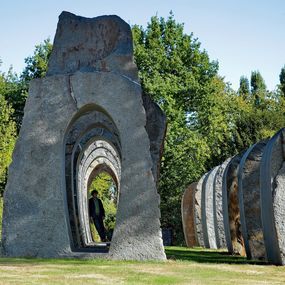 Sculpture, Le passage, Éric Théret