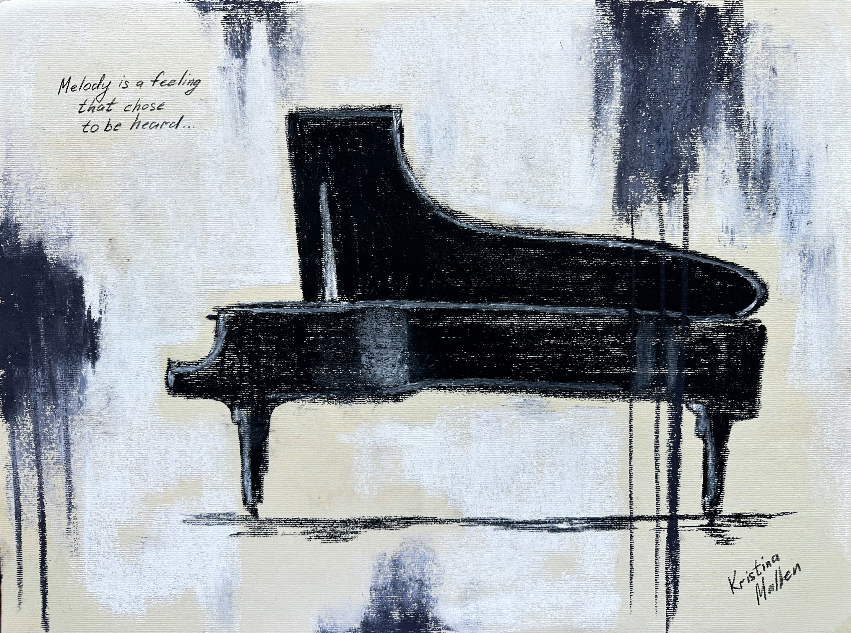 Kristina Mallen, Grand Piano: Melody is a feeling that chose to be heard Kristina Mallen, Grand Piano: Melody is a feeling that chose to be heard