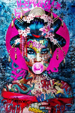 Painting, Sun-mariko, Monika Nowak