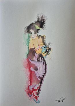 Fine Art Drawings, Aguadora, Teo Franco