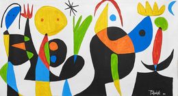 Painting, Siluetas Estelares, Enrique Pichardo