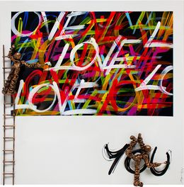 Painting, Love You, Bernard Saint-Maxent