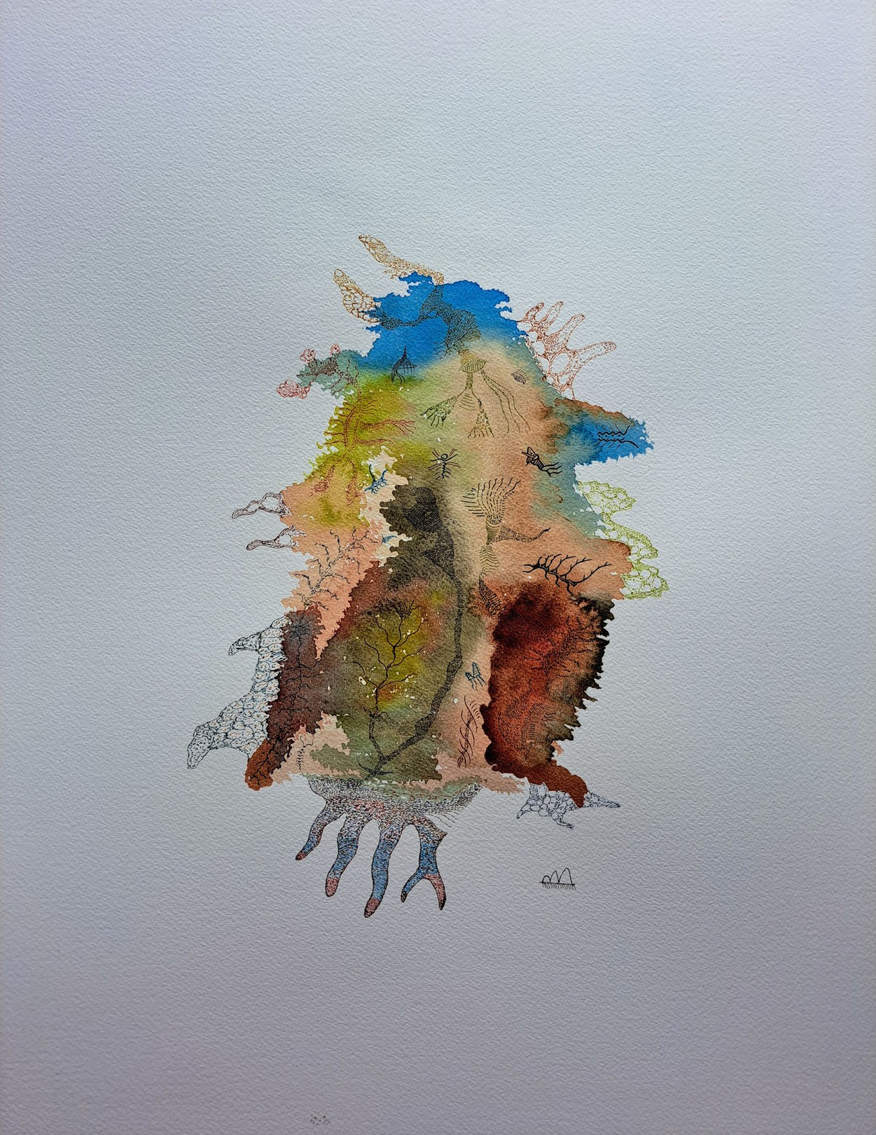 Patrick Bail, Aquarellencre 200524 Patrick Bail, Aquarellencre 200524