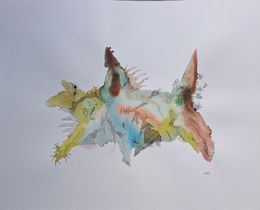 Zeichnungen, Aquarellencre 230824, Patrick Bail