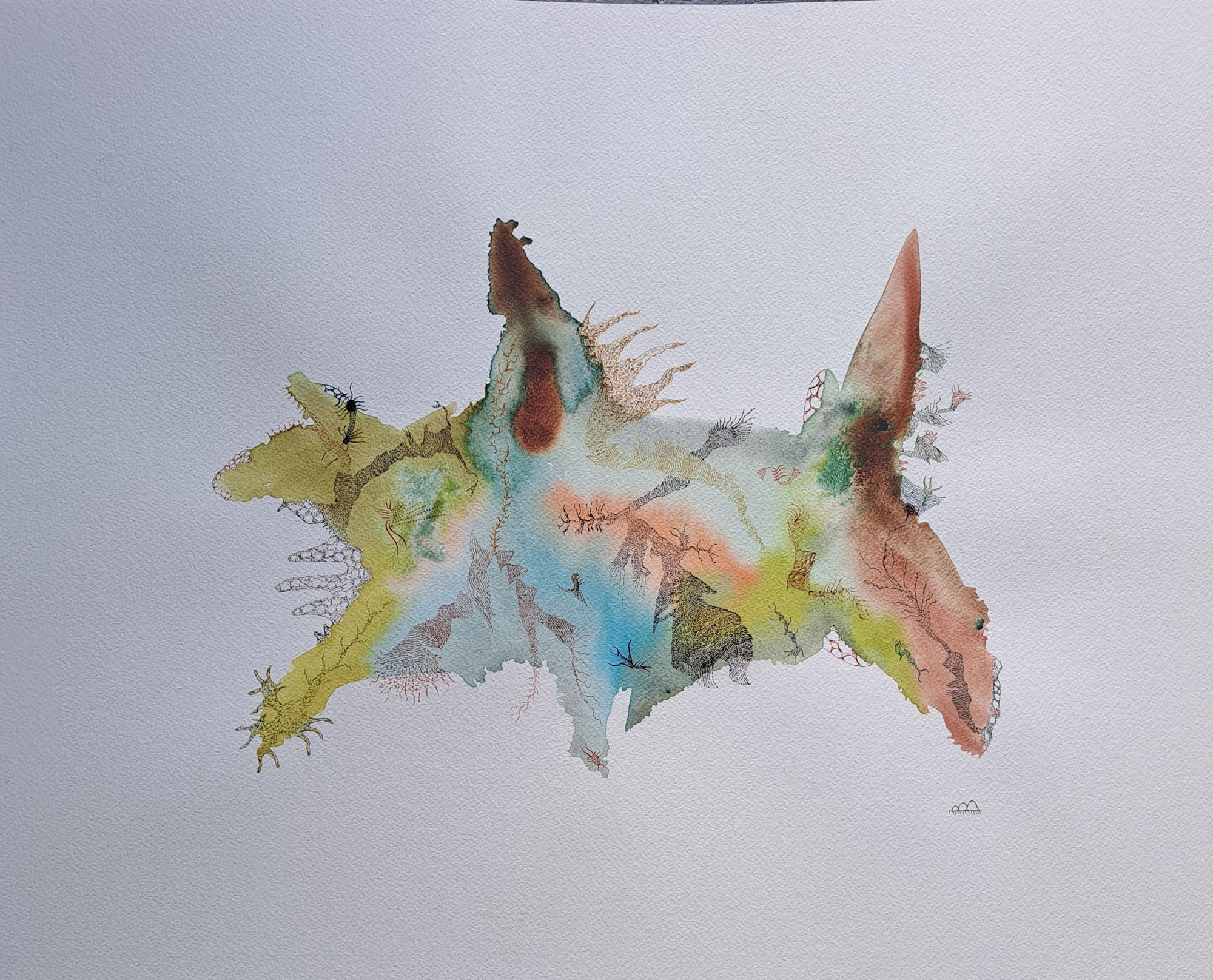 Patrick Bail, Aquarellencre 230824 Patrick Bail, Aquarellencre 230824