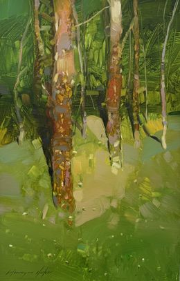 Peinture, Trees, Vahe Yeremyan