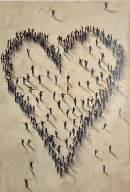 Print, Icon Made of Us, Love, Santicri