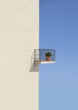 Photographie, Italian lonely balcony, Marcus Cederberg