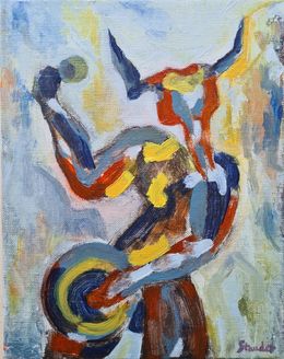 Painting, La volonté de puissance, Jean Christophe Stauder