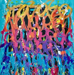 Painting, River Flow, JonOne
