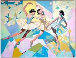 Painting, Sunlight and Swing, Barbara Schaumann