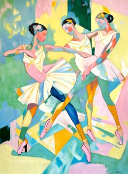 Gemälde, Heart in Motion, Barbara Schaumann