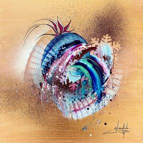 Gemälde, La Valse des saisons, Sandrine Langlade