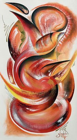 Gemälde, Abstract Rhapsody 7, Sandrine Langlade