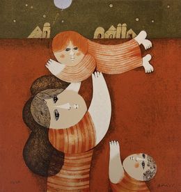 Print, Lifted by Love, Samy Briss
