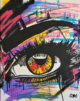 Gemälde, Oeil Fou, cObo