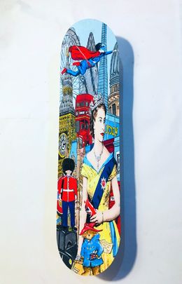 Gemälde, Paddington is Meeting the Queen, Sahara