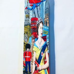 Gemälde, Paddington is Meeting the Queen, Sahara
