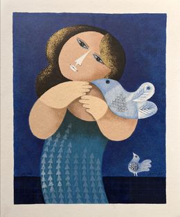 Print, Peace by Her Side, Samy Briss