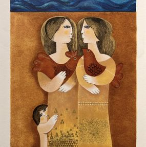 Print, Holding Peace, Samy Briss