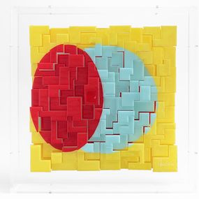 Sculpture, Cercle - citron, Yann Crenn