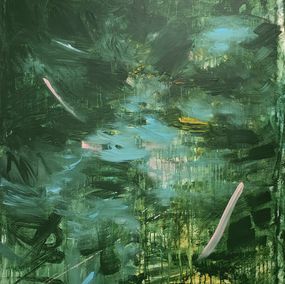 Gemälde, Whispers under the pear tree, Sophie Mangelsen