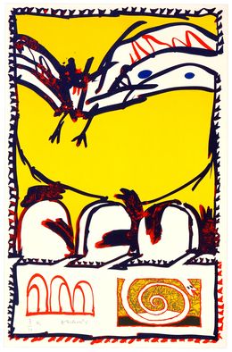 Drucke, Retrouvailles, Pierre Alechinsky