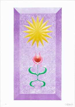 Drucke, Landscape Growth Panel (Lavender), Greg Pharma Smith