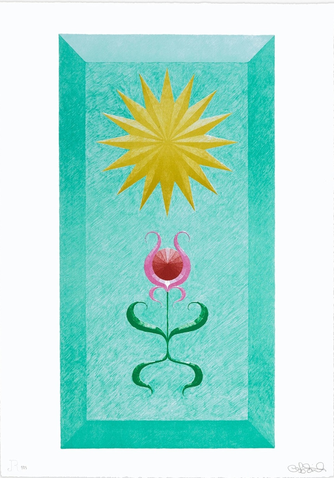 Greg Pharma Smith, Landscape Growth Panel (Copper Oxide Green) Greg Pharma Smith, Landscape Growth Panel (Copper Oxide Green)
