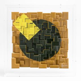 Sculpture, Cercle - ocre, Yann Crenn