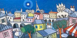 Gemälde, Paris s’endort, Joseph Piermatteo