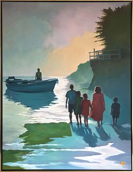Gemälde, Let's explore the World together, Katharina Hormel