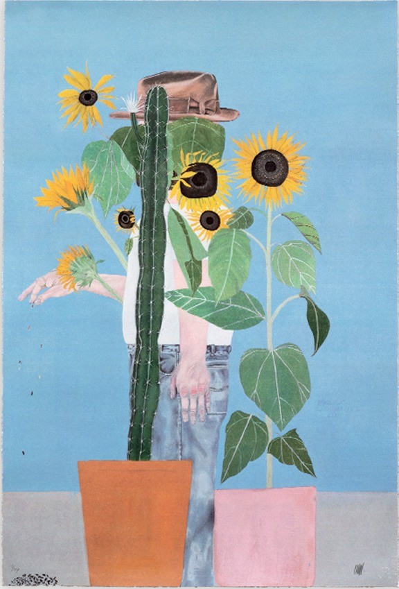 Michael Hilsman, Man With Sunflower Seeds Michael Hilsman, Man With Sunflower Seeds