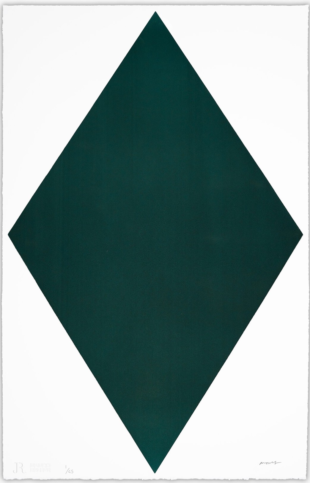 Olivier Mosset, Diamond Green #2781015 Olivier Mosset, Diamond Green #2781015