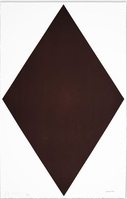 Print, Diamond Brown #2781016, Olivier Mosset
